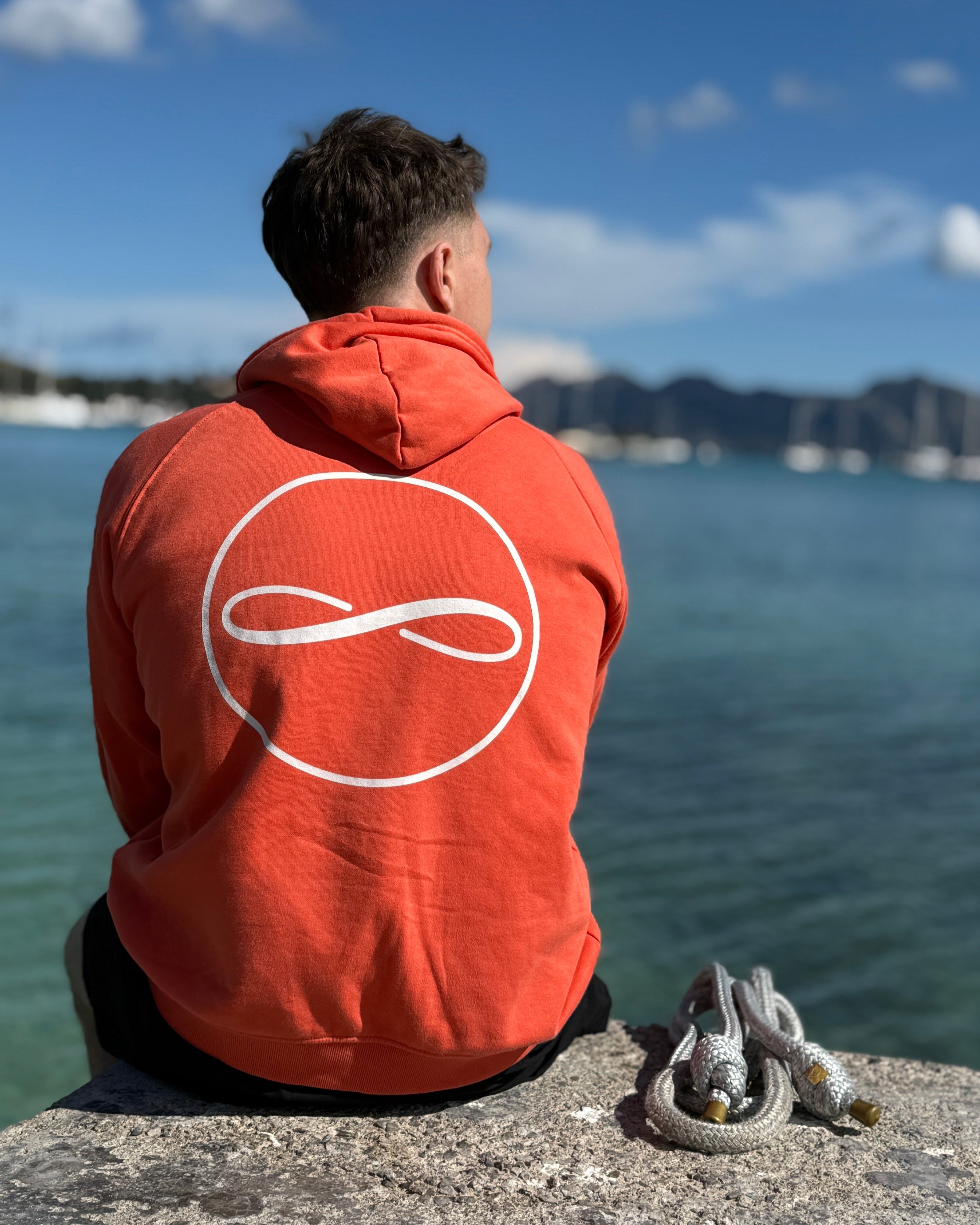 Orange Infinity Hoodie