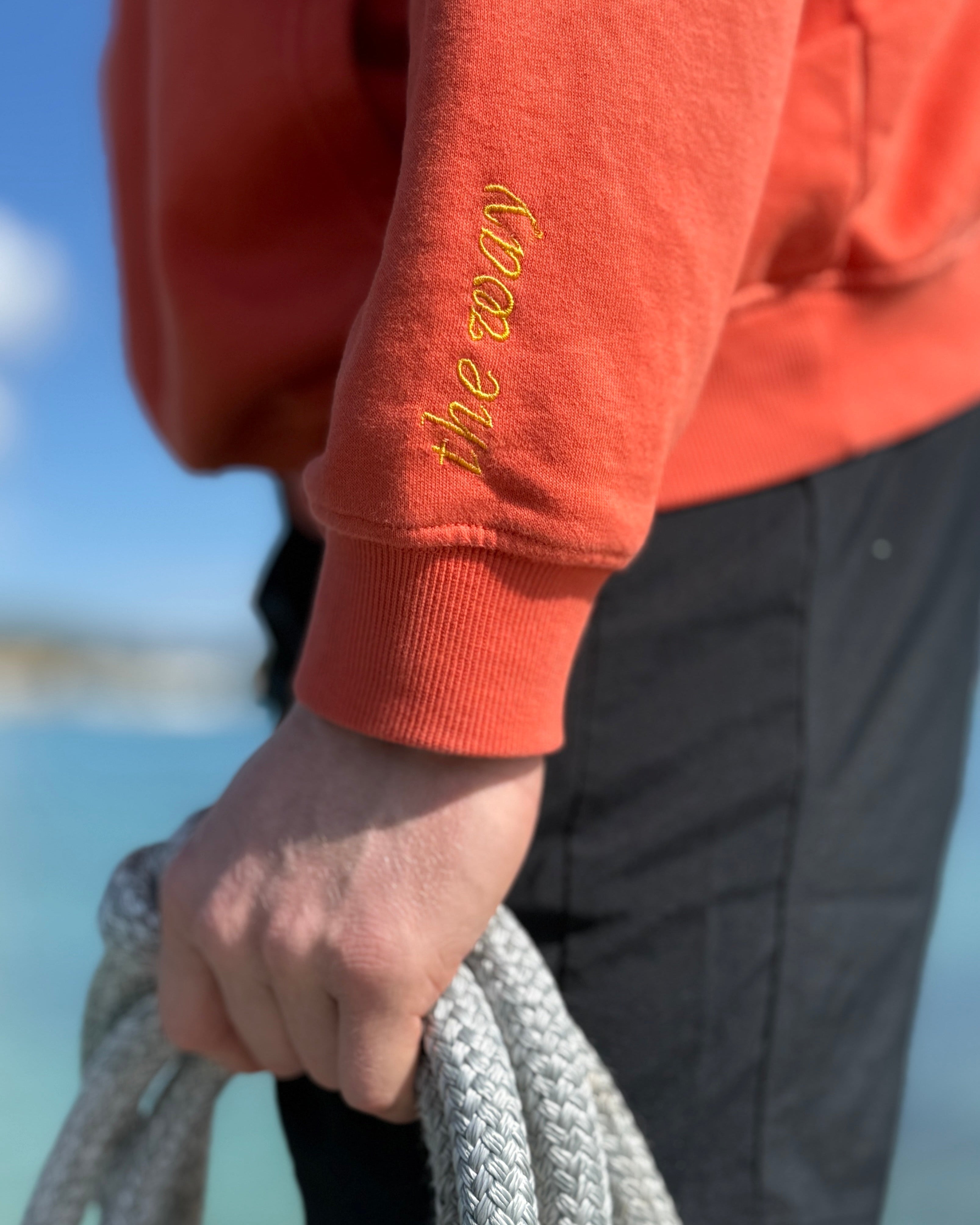 Orange Infinity Hoodie