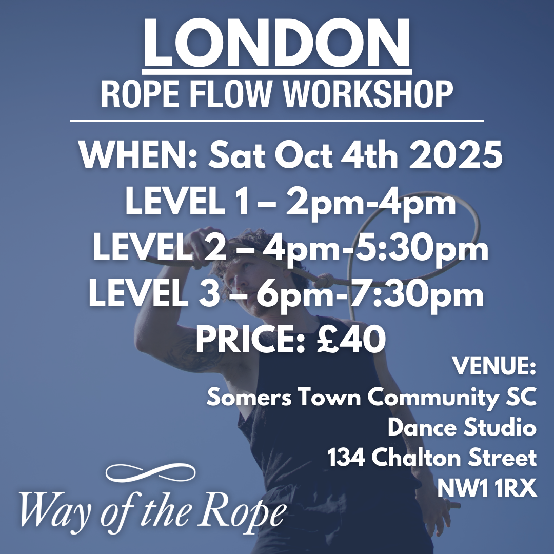 ROPE FLOW WORKSHOP || London – Oct 4th 2025