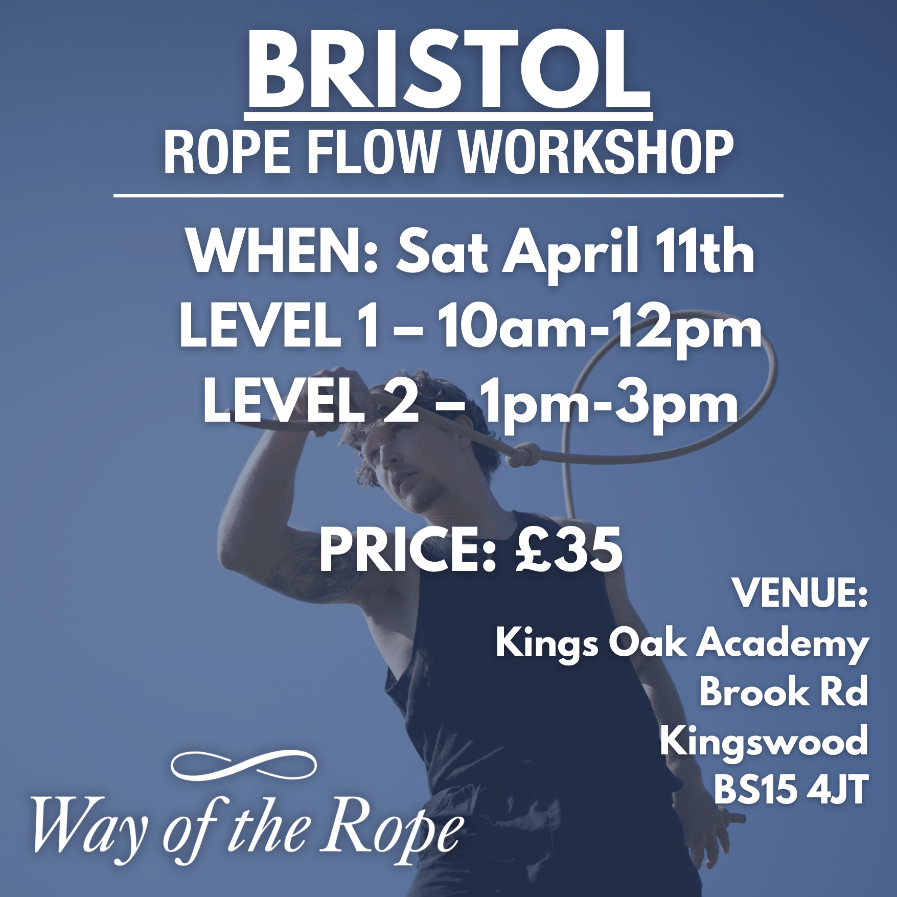 ROPE FLOW WORKSHOP || Bristol – April 11th 2026