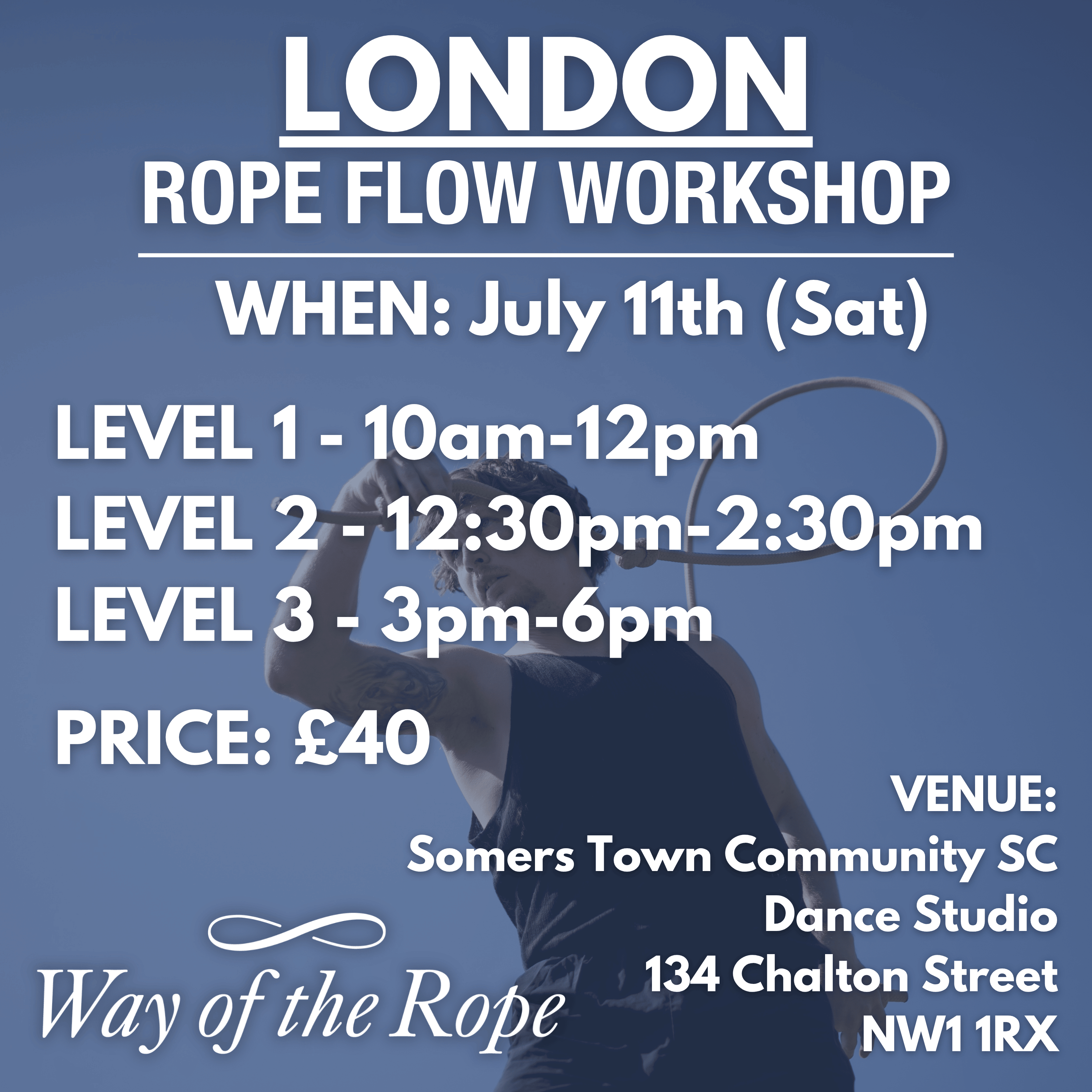 ROPE FLOW WORKSHOP || London 3 LEVELS