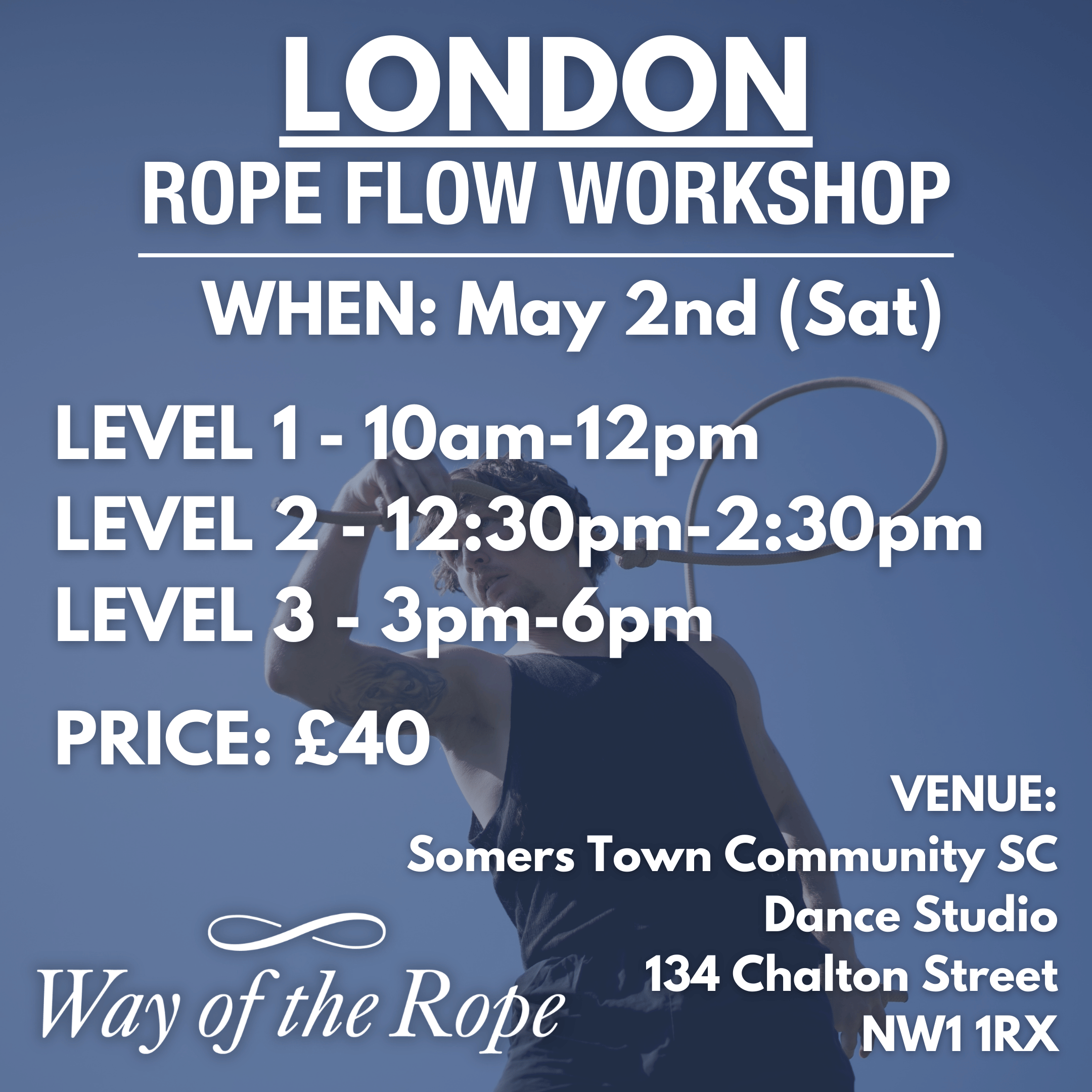 ROPE FLOW WORKSHOP || London 3 LEVELS